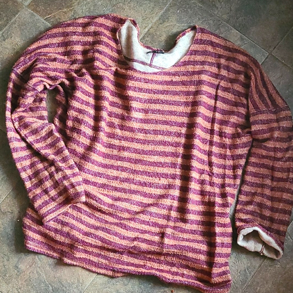 Lucky Brand  women's striped sweater